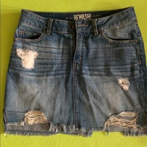 Denim skirt